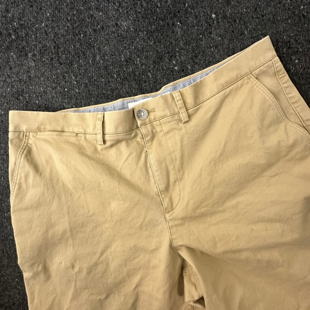 Lacoste Chino Shorts Mens 36 Tan Beige Regular Fit Bermuda Khaki Cotton FH9544